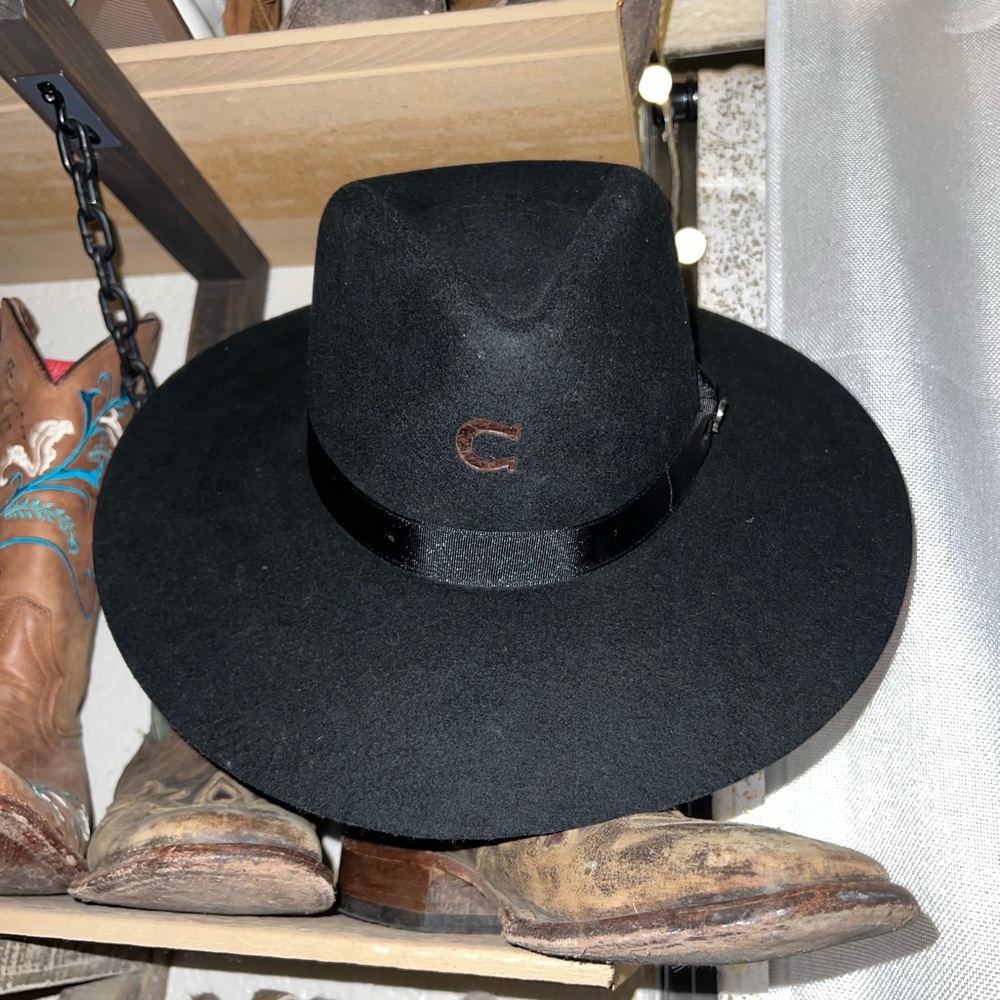 Charlie 1 Horse Hat-Black🖤